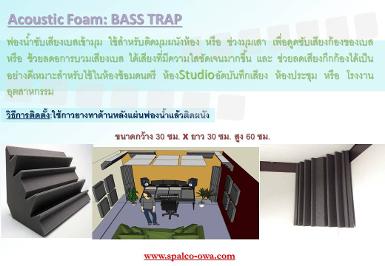Acoustic Foam: BASS TRAP