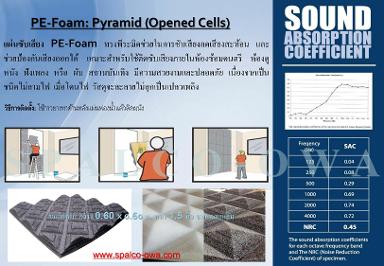 PE-Foam: Pyramid (Opened Cells)